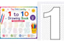 creat kids dots numbers tracing worksheets drawing bundle